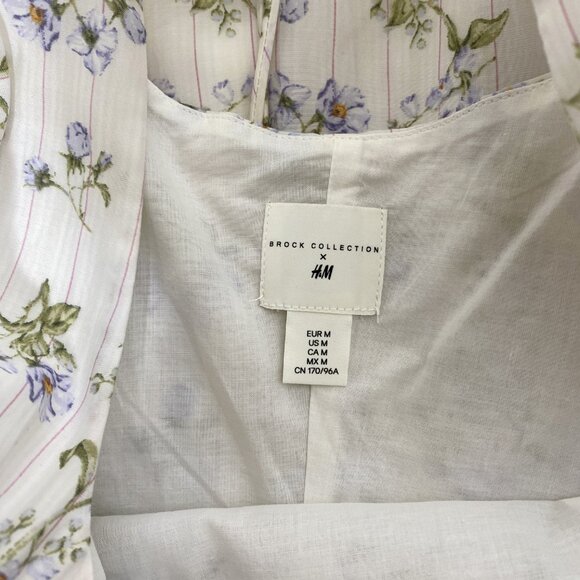 BROCK COLLECTION x H&M White Floral Mini Dress - Picture 9 of 9